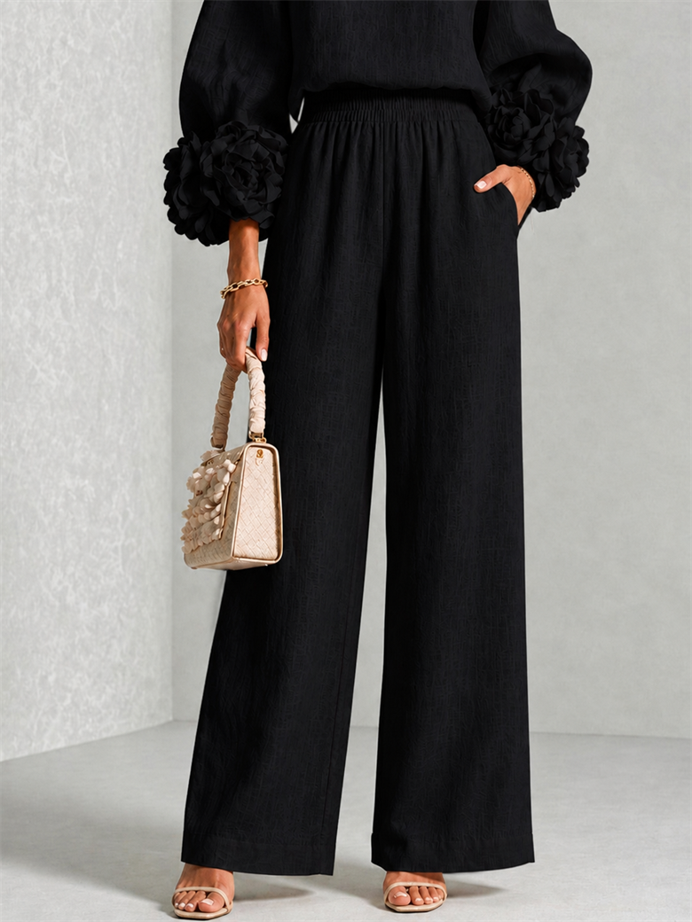 Carys | Completo Due Pezzi con Polsini Floreali - Cristina Milano