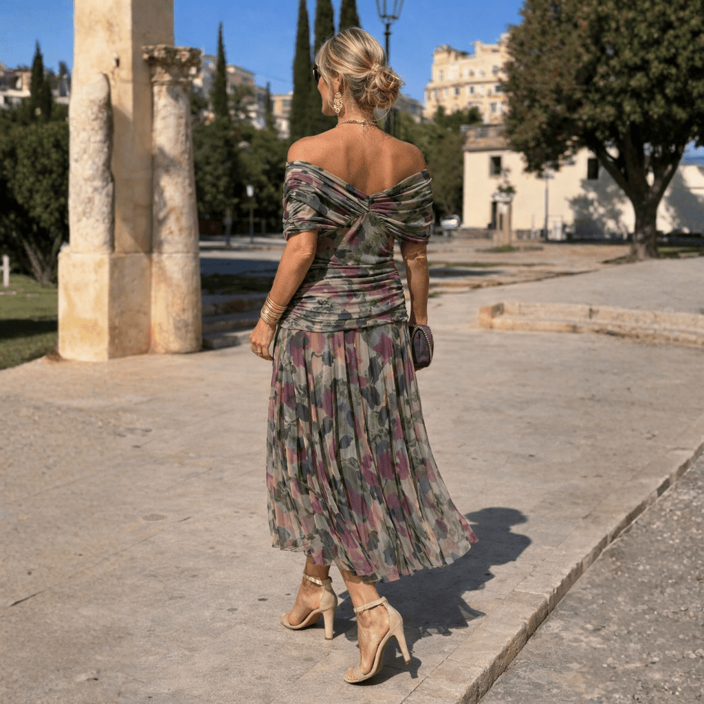 Charlotte - Abito Lungo a Spalle Scoperte Cristina Milano