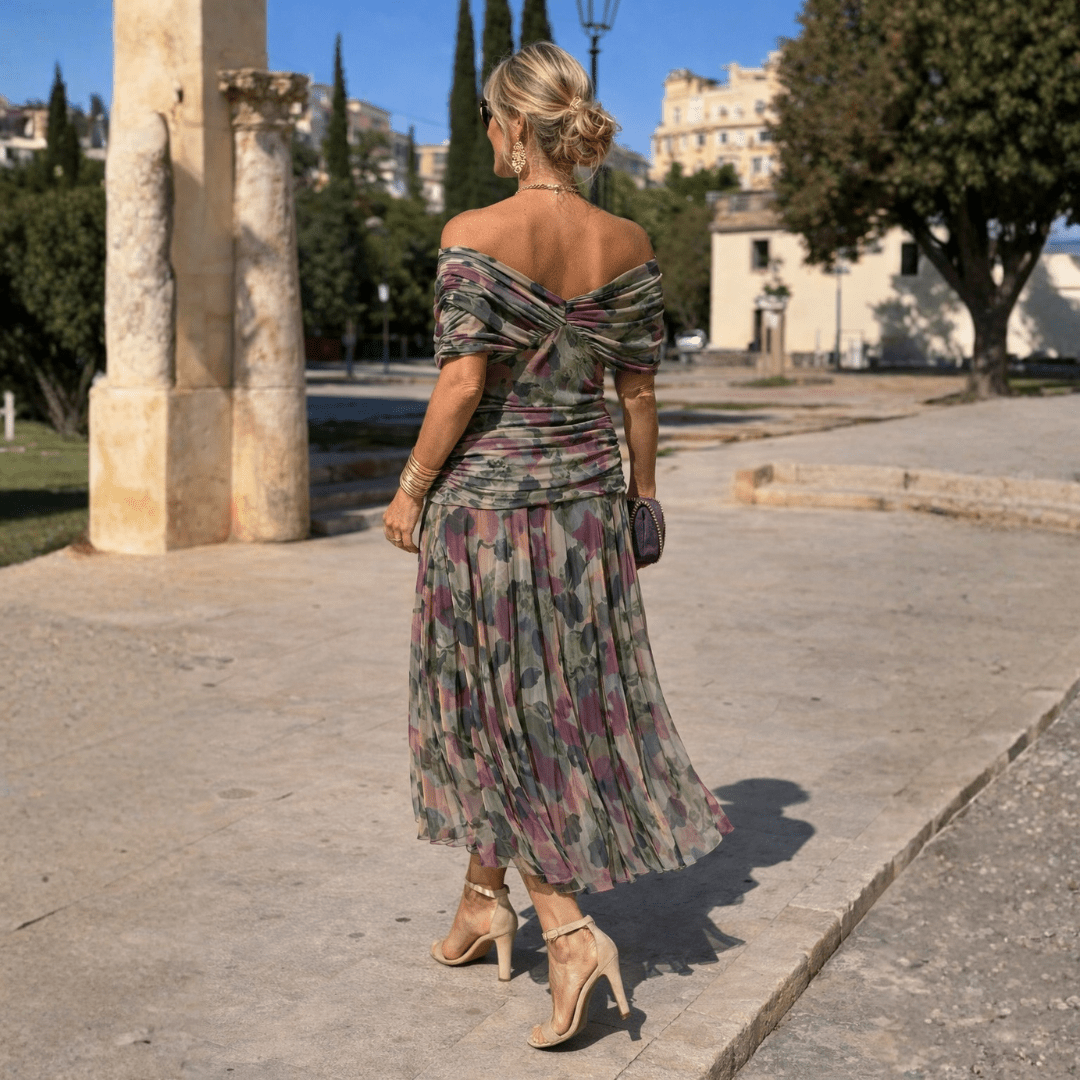 Charlotte - Abito Lungo a Spalle Scoperte Cristina Milano