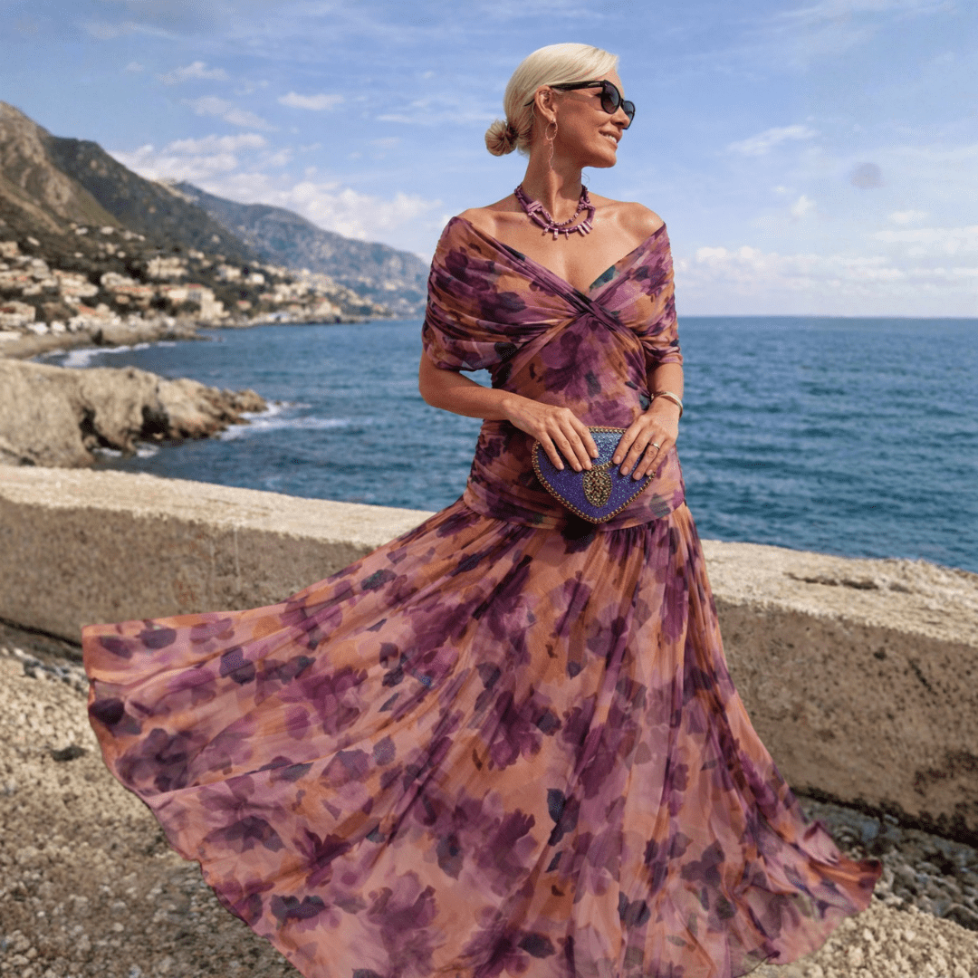 Charlotte - Abito Lungo a Spalle Scoperte Cristina Milano